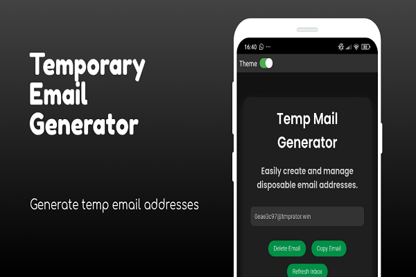 Temp Mail Generator