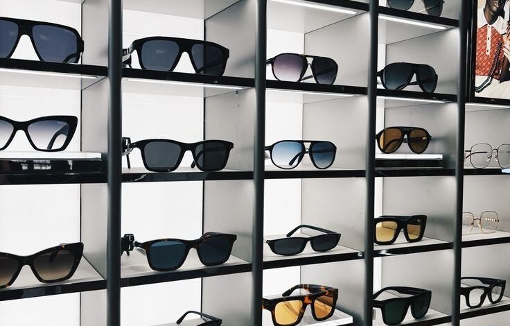 branded sunglasses store