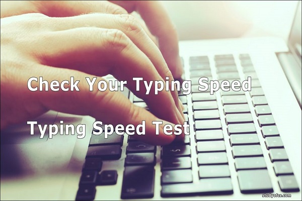 Typing Test Fast Finger