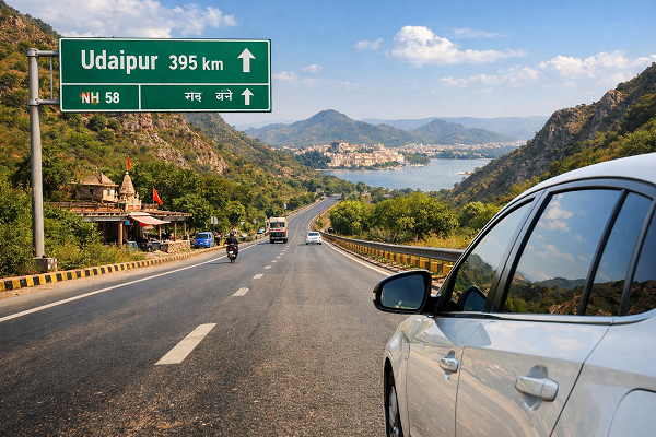 Jaipur to Udaipur by Car