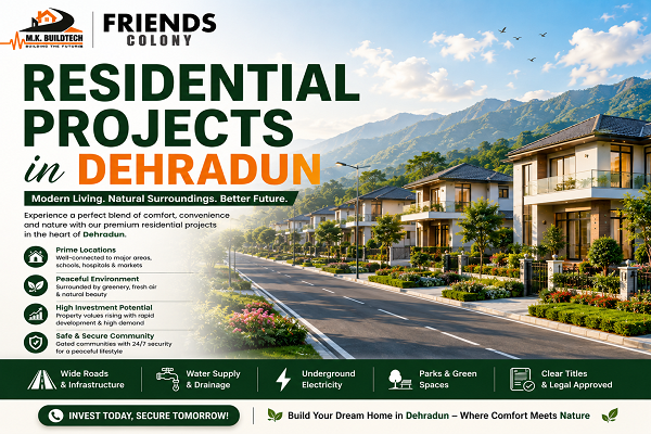 Residential Projects in Dehradun​