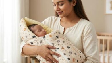 Muslin Knot Jablas for Babies