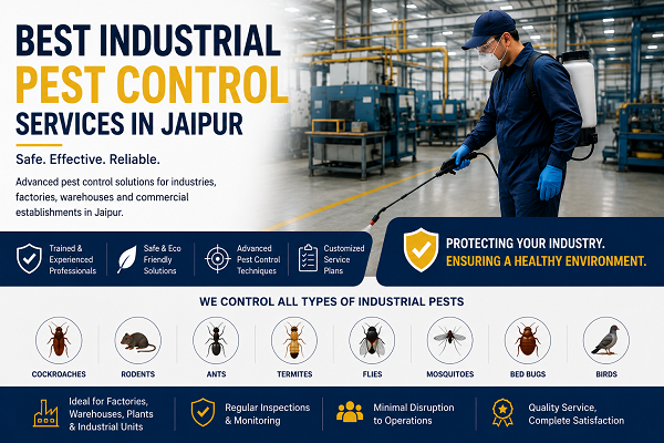 Best Industrial Pest Control Services in Jaipur