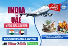 medicine courier from india to uae​